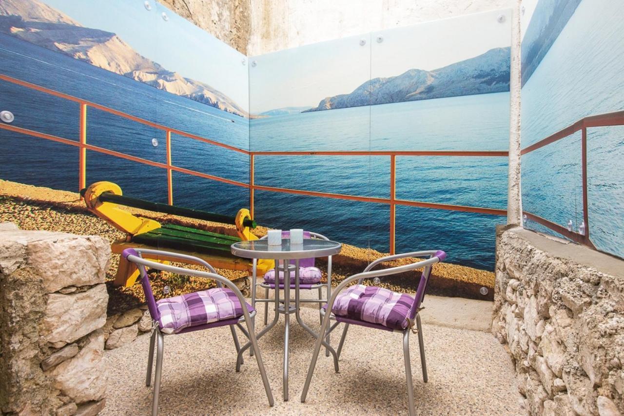 Studio Neva Baška Exteriör bild